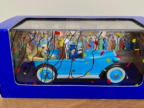 Cadeau-idee voor de auto van Kuifje 1/43 Tintin atlas in Ame, Verzamelen, Stripfiguren, Nieuw, Beeldje of Figuurtje, Kuifje, Ophalen of Verzenden