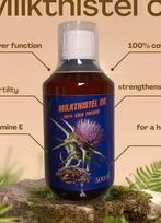 Mariadistelolie 300ml 100% Bio Koud Geperst - Herb Bird Mix, Ophalen