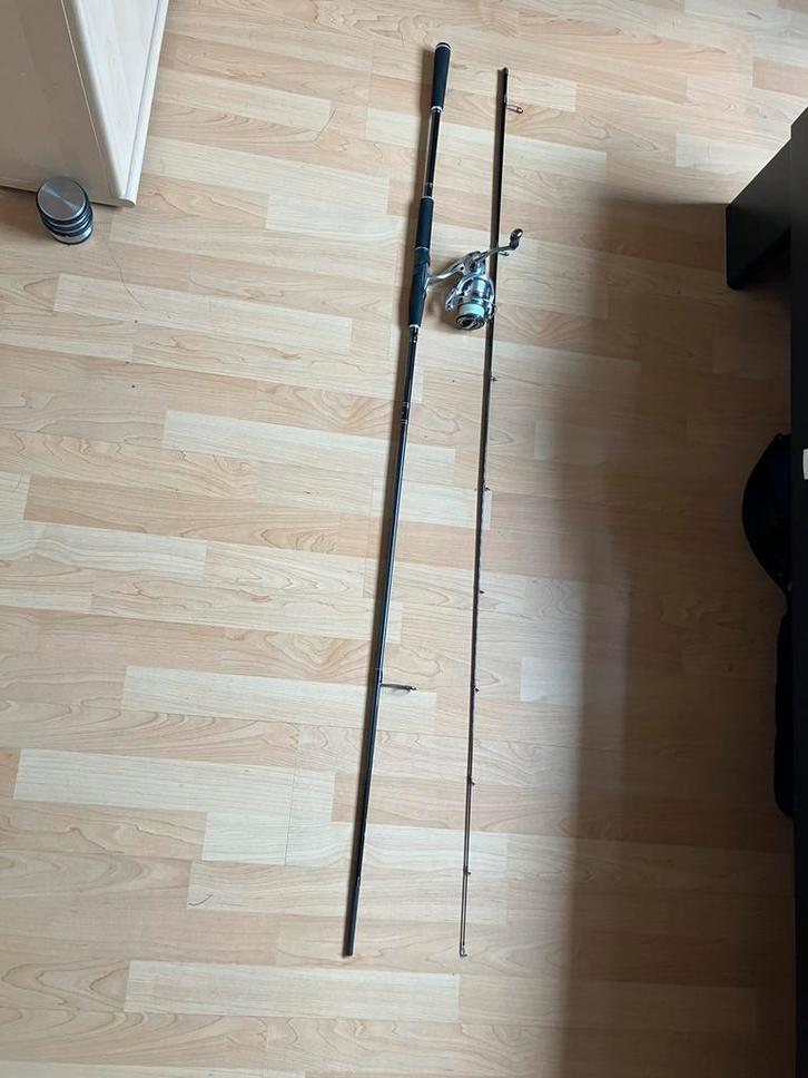 Westin W2 + shimano sedona, Watersport en Boten, Hengelsport | Karpervissen, Zo goed als nieuw, Ophalen