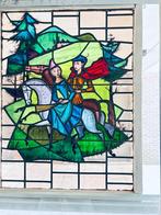 kunstvol brandglas, Ophalen