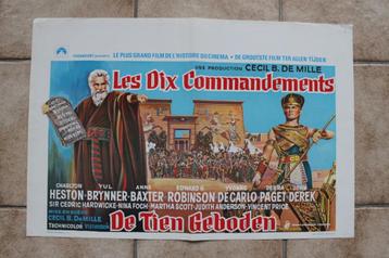 filmaffiche The Ten Commandments filmposter beschikbaar voor biedingen