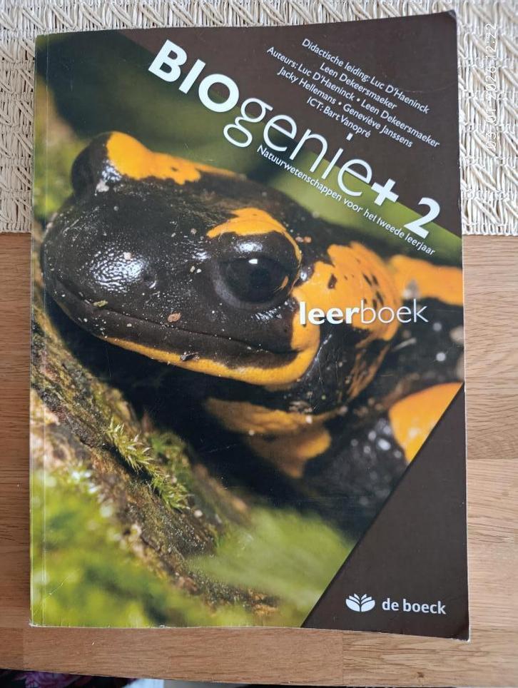 Biogenie +2 leerwerkboek, Boeken, Schoolboeken, Gelezen, Biologie, ASO, Ophalen