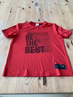 Tarmak rood T-shirt van 140 cm, Jongen, Gebruikt, Décathlon, Ophalen of Verzenden