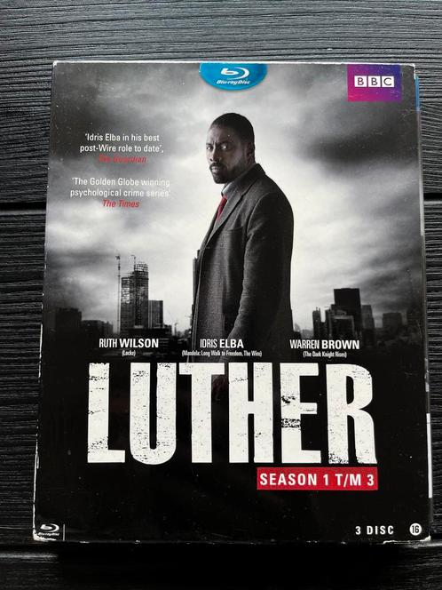 Luther Seizoen 1 2 3 / Season 1 2 3 (Blu-ray), CD & DVD, Blu-ray, Utilisé, TV & Séries télévisées, Coffret, Enlèvement ou Envoi