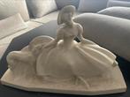 Statue Lejan Art Deco 1930 Elegante Levrier Craquele, Ophalen, Zo goed als nieuw