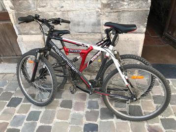 2 velos vtt, Vélos & Vélomoteurs, Enlèvement, Comme neuf, 26 pouces