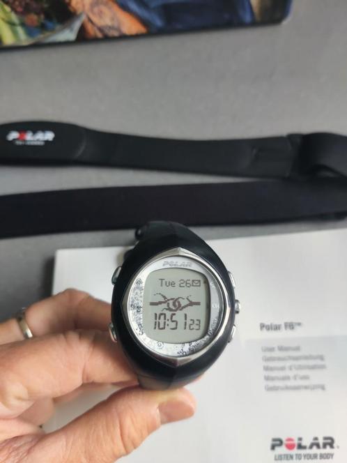 Polar F6, Sport en Fitness, Hartslagmeters, Gebruikt, Polar, Ophalen of Verzenden