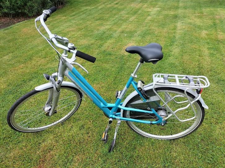 sportieve damesfiets - stadsfiets, Fietsen en Brommers, Fietsen | Dames | Damesfietsen, Gebruikt, Sparta, Versnellingen, 53 tot 56 cm