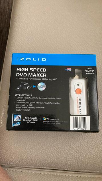 Dvd maker, Enlèvement ou Envoi, Comme neuf