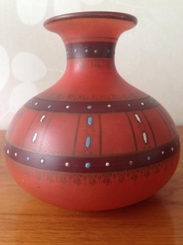 Vase verre Art Déco décor Scailmont 6043