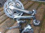 Shimano tiagra crank en derallieurs, Fietsen en Brommers, Racefiets, Ophalen of Verzenden, Crankstel of Pedalen, Shimano