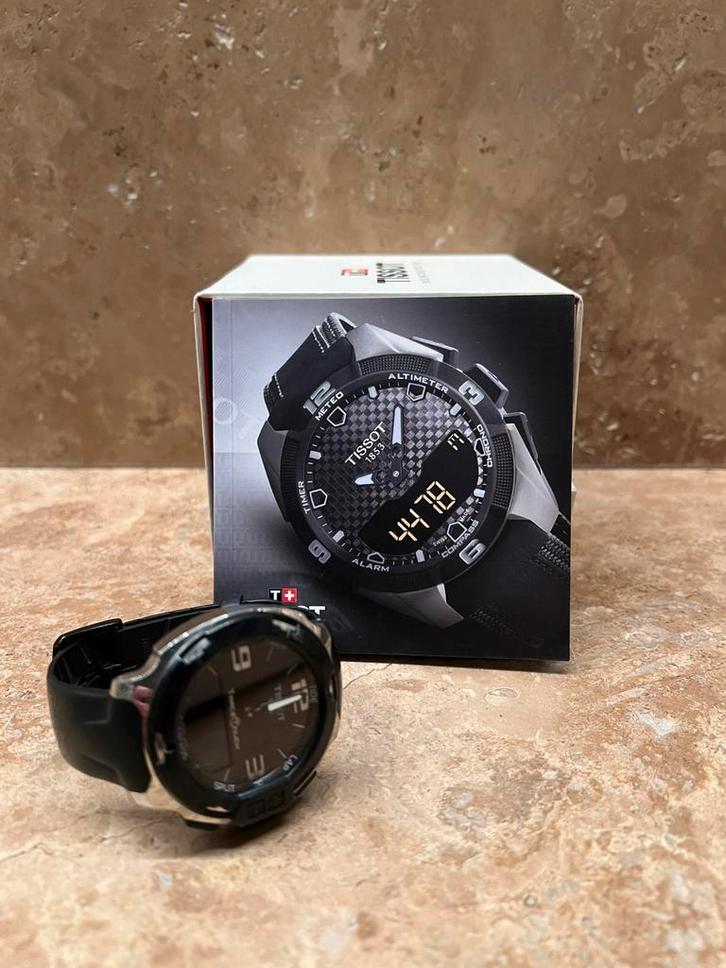 Tissot T-race Touch (serviced en goed onderhouden), Handtassen en Accessoires, Horloges | Heren, Zo goed als nieuw, Polshorloge