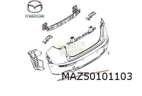 Mazda CX-30 reflector Links achterzijde Origineel! DFR5515M0, Auto-onderdelen, Overige Auto-onderdelen, Mazda, Nieuw, Verzenden