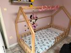 Huisjesbed, Kinderen en Baby's, Kinderkamer | Bedden, Ophalen, 85 tot 100 cm, Zo goed als nieuw, Matras