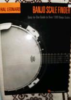 Banjo scale finder bladmuziek Hal Leonard Boek, Muziek en Instrumenten, Bladmuziek, Gebruikt, Les of Cursus, Ophalen of Verzenden