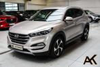 Hyundai Tucson 1.6 T-GDi 2WD Premium DCT - LEDER / NAVI / CA, Autos, Hyundai, SUV ou Tout-terrain, 5 places, Beige, 130 kW