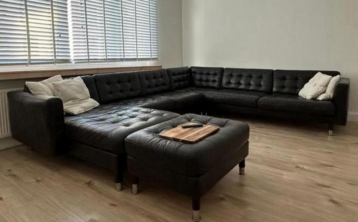 Siège en cuir Ikea Landskrona, Maison & Meubles, Canapés | Coins salons complets, Comme neuf, Enlèvement