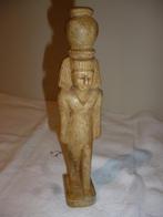 Beeld in steen Egyptische kunst figuur, Antiek en Kunst, Ophalen of Verzenden