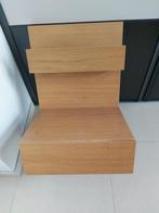 IKEA MALM table chevet couleur bois, Maison & Meubles, 45 à 65 cm, Bois, Enlèvement, Utilisé