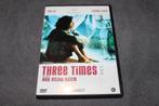 DVD Three Times, Cd's en Dvd's, Dvd's | Filmhuis, Alle leeftijden, Ophalen of Verzenden, Gebruikt, Overige gebieden