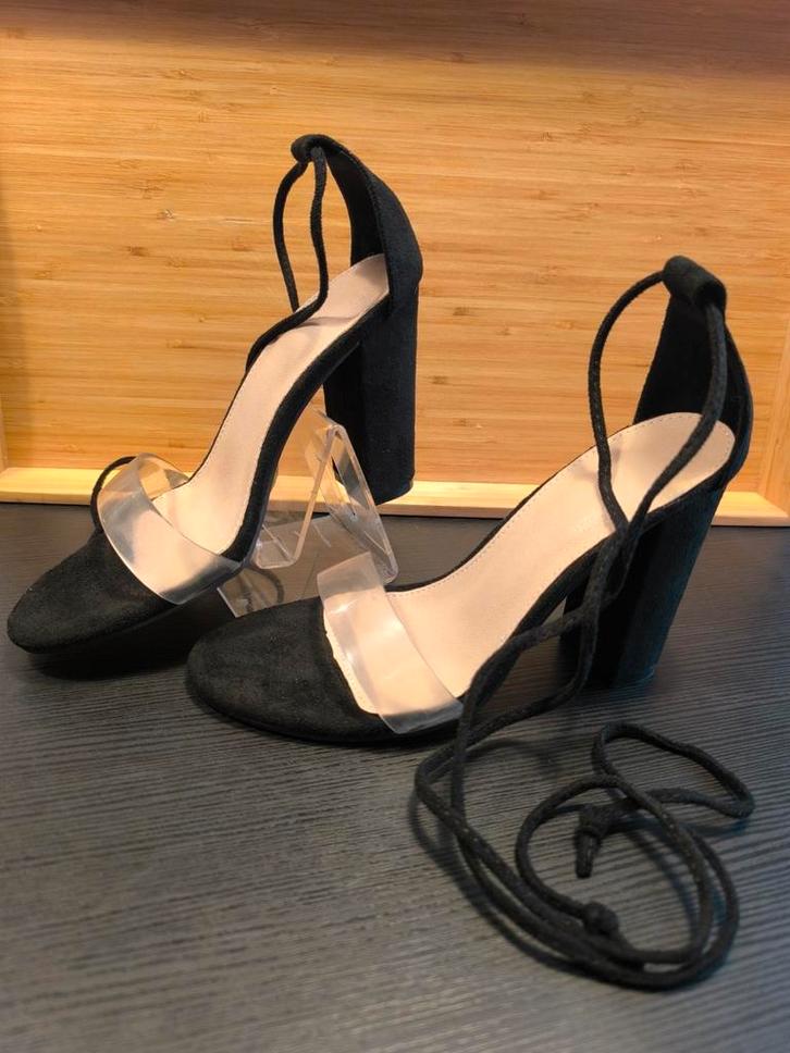 Sandales à talons NEUVES ! T36, Kleding | Dames, Schoenen, Zwart, Ophalen