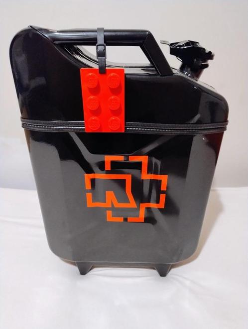 nieuw zwarte reis KOFFER of trolly in de vorm van jerry kan, Handtassen en Accessoires, Koffers, Nieuw, Metaal, Minder dan 50 cm