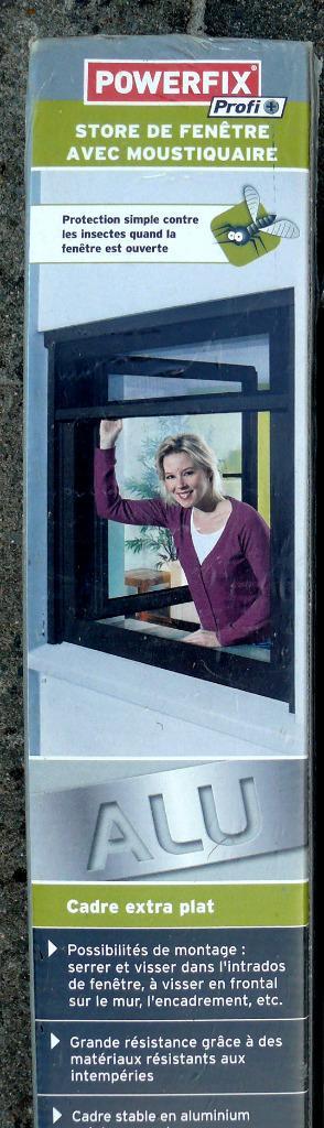 3x Store de fenêtre avec Moustiquaire, neuf jamais utilisé, Doe-het-zelf en Bouw, Deuren en Vliegenramen, Nieuw, Overige typen