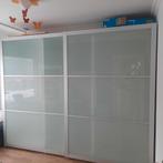 Schuifdeuren Ikea Pax kast, Huis en Inrichting, Ophalen, Gebruikt, 200 cm of meer, Glas