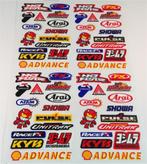 Modelbouw sponser stickervel [Termignoni, Shell, Yoshimura], Verzamelen, Stickers, Verzenden, Nieuw