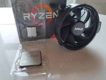 Processeur AMD Ryzen 3 3300X et ventilateur beschikbaar voor biedingen