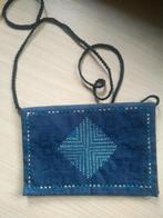 tasje - pochette - etui /handwerk, Ophalen of Verzenden, Zo goed als nieuw, Blauw