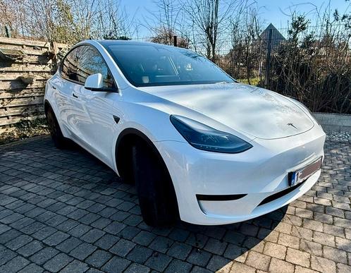 Tesla Model Y, Auto's, Tesla, Particulier, Model Y, Elektrisch, Wit, Zwart, BTW verrekenbaar, Ophalen
