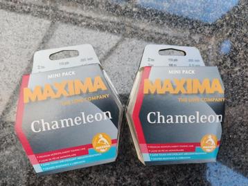 2 spoelen Maxima chameleon vislijn – witvissen  beschikbaar voor biedingen