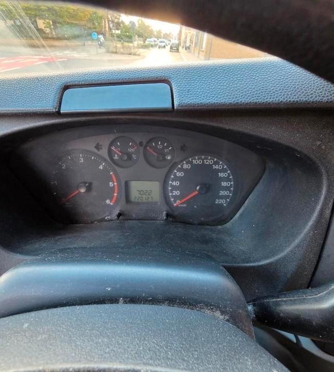 Ford transit, Auto's, Ford, Particulier, Transit, Diesel, Euro 4, Overige carrosserie, 4 deurs, Handgeschakeld, Wit, Grijs, Kunstmatig leder