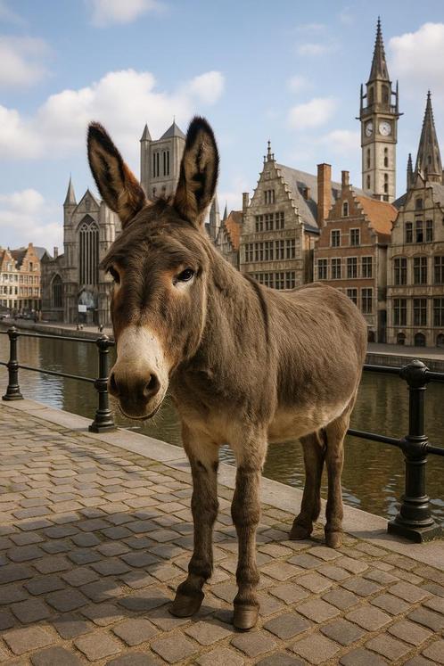 Ezels gezocht – liefdevol thuis in Gent, Dieren en Toebehoren, Stalling en Weidegang, Stalling, 4 paarden of pony's of meer