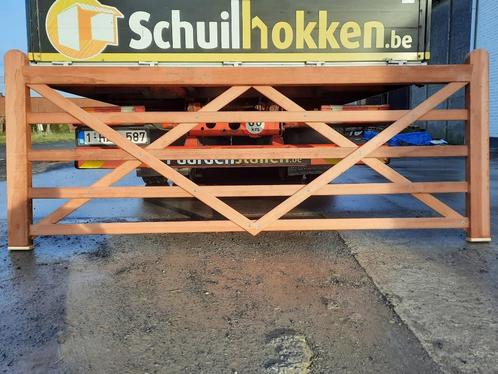 Houten weidepoorten, Dieren en Toebehoren, Stalling en Weidegang, Stalling, Weidegang, 1 paard of pony