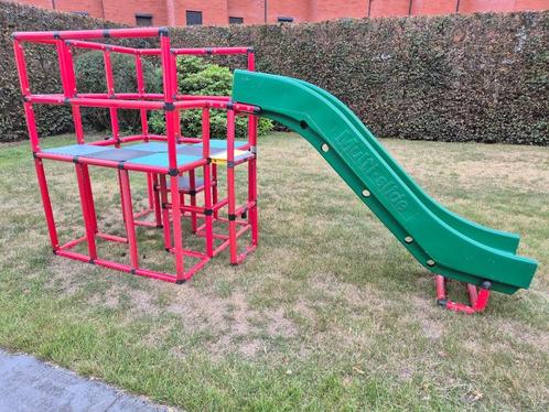 QUADRO MET GLIJBAAN, Kinderen en Baby's, Speelgoed | Buiten | Speeltoestellen, Zo goed als nieuw, Glijbaan, Ophalen