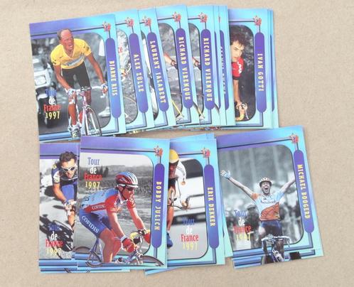 1997 Eurobox News-EUROSTART  Tour De France card lot (47), Sport en Fitness, Wielrennen, Zo goed als nieuw, Overige typen, Verzenden