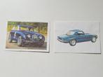 superchocolade Jacques automobiel... 1966 prentjes 91+98, Verzamelen, 1960 tot 1980, Gebruikt, Ophalen of Verzenden, Prent