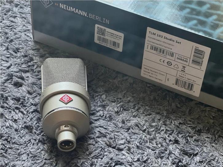 Microphone dynamique professionnel Neumann XLR - TLM 103 MT, Musique & Instruments, Microphones, Comme neuf, Micro studio, Enlèvement ou Envoi