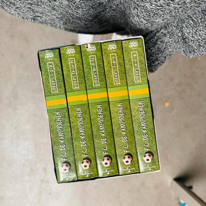 F.C. De Kampioenen DVD box – 1 t/m 15 – Originele collectie, Cd's en Dvd's, Dvd's | Tv en Series, Ophalen of Verzenden