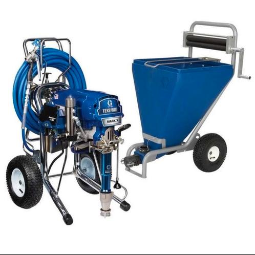 GRACO MARK X + HOPPER, Doe-het-zelf en Bouw, Schildersmaterialen, Zo goed als nieuw, Ophalen of Verzenden