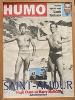 Vintage HUMO affiche, Antiek en Kunst, Ophalen