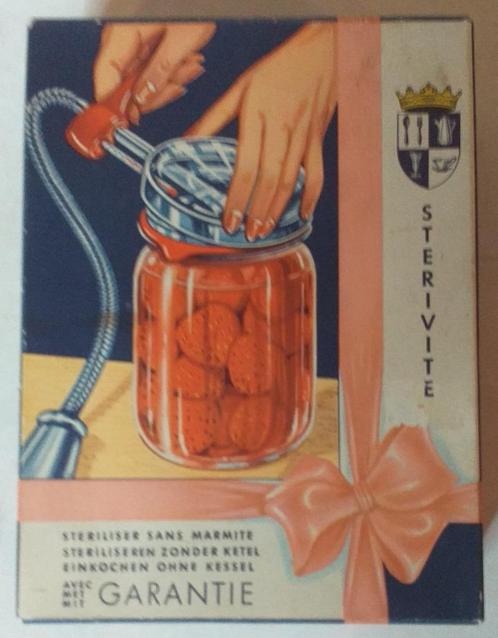 Sterivite - vintage steriliseerapparaat, Antiek en Kunst, Antiek | Keukengerei, Ophalen of Verzenden