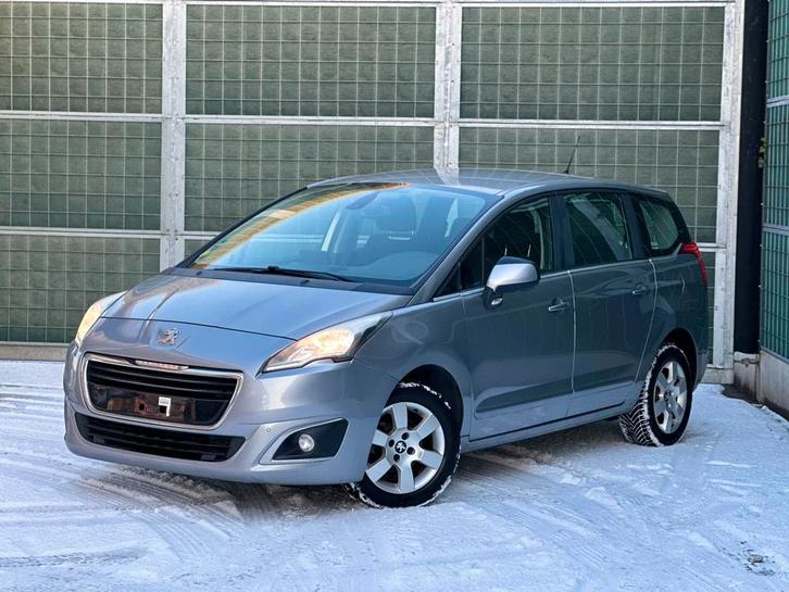 Peugeot 5008 1.6 diesel, Autos, Peugeot, Entreprise, Achat, Diesel, Euro 5, MPV ou Monospace, 4 portes, Boîte manuelle, Bleu, Noir