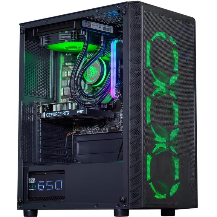 PC/Tower-gamer — RTX 3050 - Ryzen 5 4500 - 16 GB RAM, Computers en Software, Desktop Pc's, Refurbished, 3 tot 4 Ghz, SSD, 16 GB