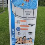 Nieuw zwembad bestway pro max steel 3,66 meter op 1,22 meter, Tuin en Terras, Rond, Opzetzwembad, 200 tot 400 cm, Ophalen
