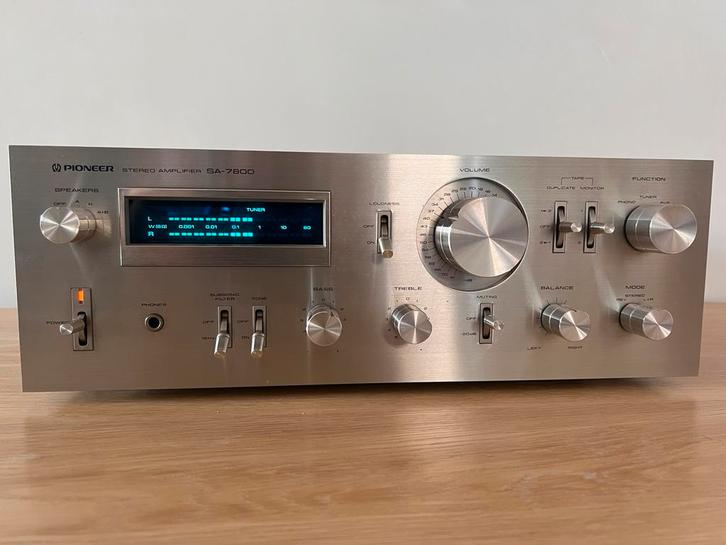 Pioneer SA 7800 versterker, Audio, Tv en Foto, Versterkers en Ontvangers, Gebruikt, Stereo, 120 watt of meer, Pioneer, Ophalen