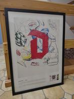 2 Duvel litho's, Verzamelen, Biermerken, Ophalen, Gebruikt, Overige typen, Duvel