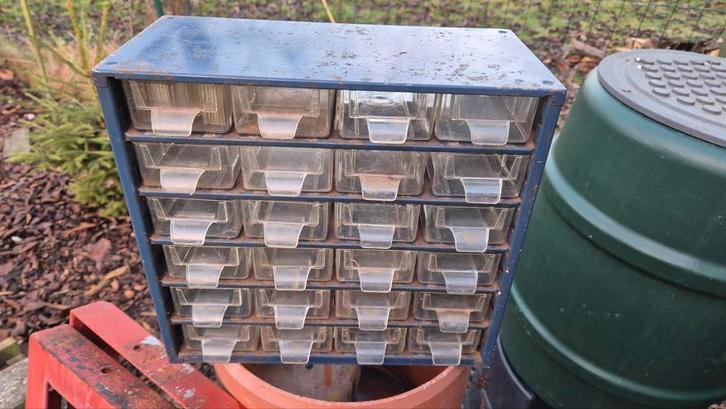 opbergsysteem organizer ladekast voor klein materiaal, Doe-het-zelf en Bouw, Gereedschapskisten, Gebruikt, Ophalen of Verzenden